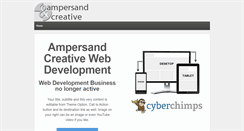Desktop Screenshot of ampersandcreative.com.au